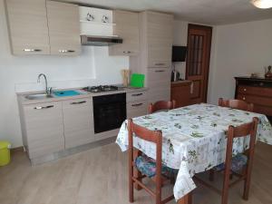 Dapur atau dapur kecil di Casa nonna Felicita
