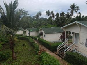 Zahrada ubytování N`Guembú Nature Resort