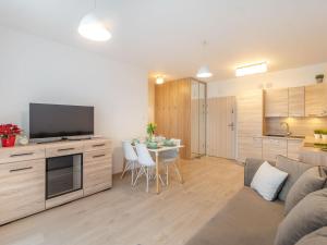 Kuchyňa alebo kuchynka v ubytovaní Feniks Apartament