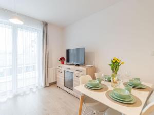Kuchyňa alebo kuchynka v ubytovaní Feniks Apartament