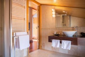 Koupelna v ubytování Hostal Fuentefria