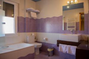 Koupelna v ubytování Hostal Fuentefria