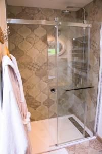Koupelna v ubytování La Chambre Enchantée