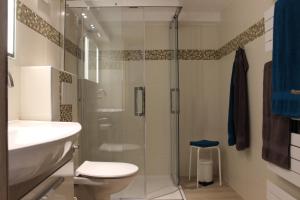 Koupelna v ubytování Ferienhaus Kleine Auszeit + 78 fotografií