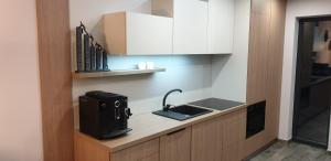 Kuchyňa alebo kuchynka v ubytovaní Apartament Marron