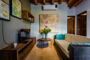 Posezení v ubytování Olas Altas Suites Departamentos