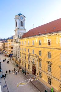 Planlösningen för Danube Apartment Váci