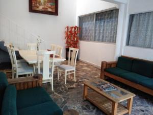 Кът за сядане в Hotel Juarez