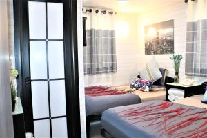 Katil atau katil-katil dalam bilik di Metrocity Lounge