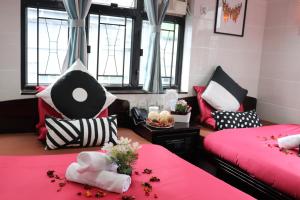 Katil atau katil-katil dalam bilik di Metrocity Lounge