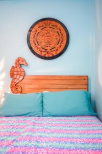 Katil atau katil-katil dalam bilik di Cancun Guest House 5