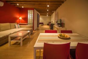 Posezení v ubytování Casa Rural del Corral