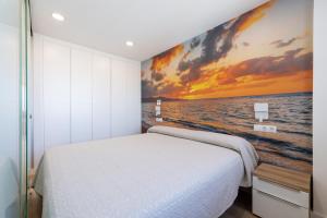 Posteľ alebo postele v izbe v ubytovaní Sunset views over the sea By CanariasGetaway