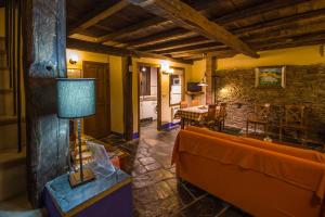 Posezení v ubytování Casa Rural del Corral