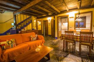 Posezení v ubytování Casa Rural del Corral