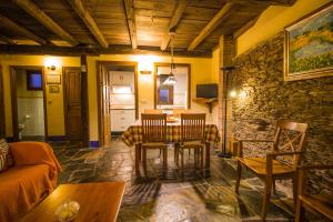 Posezení v ubytování Casa Rural del Corral