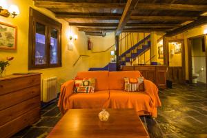 Posezení v ubytování Casa Rural del Corral