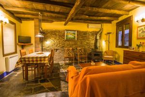 Posezení v ubytování Casa Rural del Corral