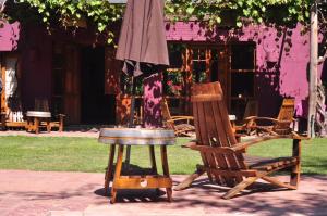 Um jardim em Posada Borravino