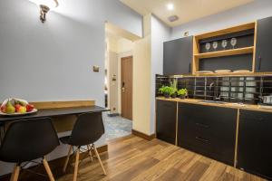 Kuchyň nebo kuchyňský kout v ubytování Hotel Diament Plaza Gliwice