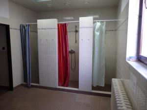 Ein Badezimmer in der Unterkunft Penzion Janovice