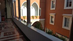 A balcony or terrace at Azur Suites Hotel & Apartments