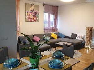 Posezení v ubytování Apartman Zoe