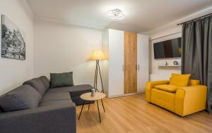 Posezení v ubytování 2-room Apartment NFT Vista Gudauri 17- Near Ski Lift