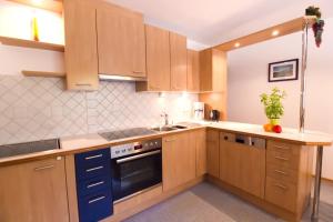 A kitchen or kitchenette at Apart Elke