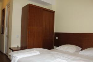 Hotel Deka Gudauri客房内的一张或多张床位