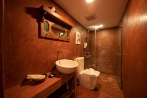Koupelna v ubytování Sweet Cili Boutique Hotel