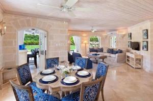 A restaurant or other place to eat at Coconut Grove 2, Royal Westmoreland by Island Villas