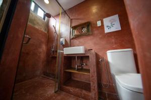 Koupelna v ubytování Sweet Cili Boutique Hotel