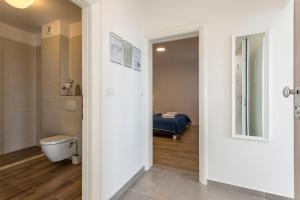 Koupelna v ubytování Villa Maya