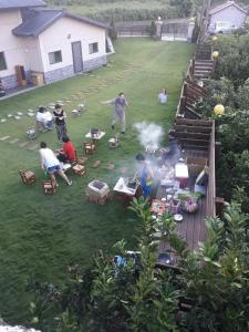 Attrezzature per barbecue disponibili per gli ospiti della casa vacanze