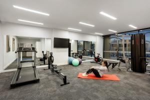 
The fitness center and/or fitness facilities at Quest Goulburn
