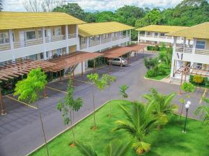vista aerea sul cortile di un resort di Thermas Lacqua Diroma Caldas Novas a Caldas Novas