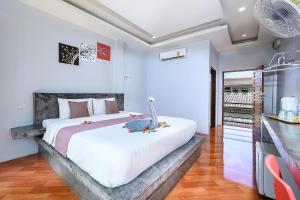 Letto o letti in una camera di Baan Check In