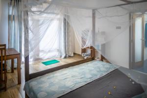 Postel nebo postele na pokoji v ubytování Madla rooms