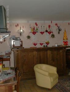 Prostor za sedenje u objektu Albergo Andromeda