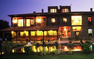 Zahrada ubytování Hotel Rural Peña Del Alba