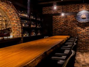 Area lounge atau bar di La'gent Stay Hakodate Ekimae