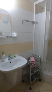 Koupelna v ubytování Apartmán Patris 40