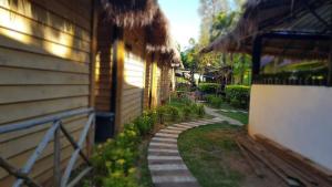 Zahrada ubytování Kohchang 7 seaview bungalow