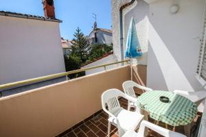 Balkón alebo terasa v ubytovaní A4 Goga 1 two bedroom apartment near the beach and the sea