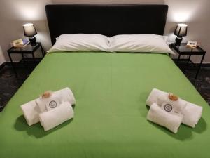 Postel nebo postele na pokoji v ubytování Le Gorgoni b&b