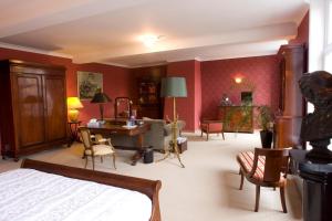 Posezení v ubytování B&B Huis ´T Schaep