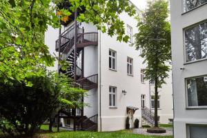 Budova, v ktorej sa apartmán nachádza