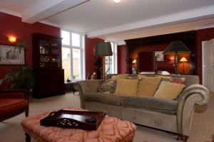 Posezení v ubytování B&B Huis ´T Schaep