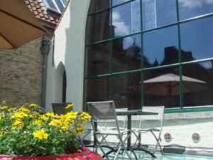 Patio nebo venkovní prostory v ubytování B&B Huis ´T Schaep